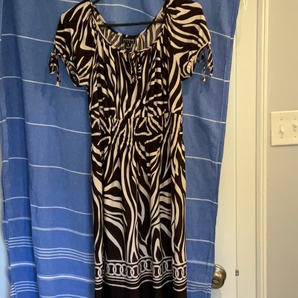 Enfocus Studio animal print dress - Picture 1 of 3